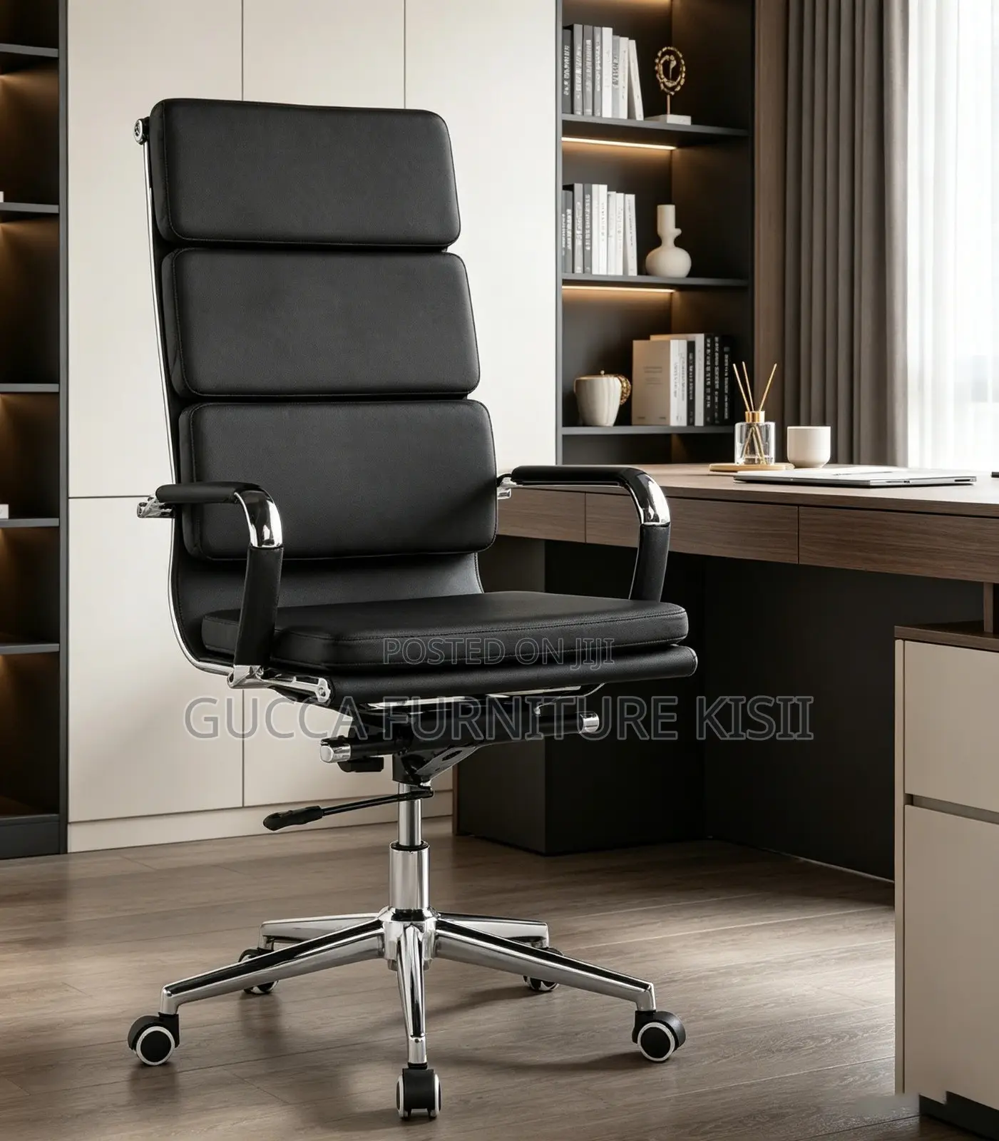 Desk Ergonomic Leather Chair for Office