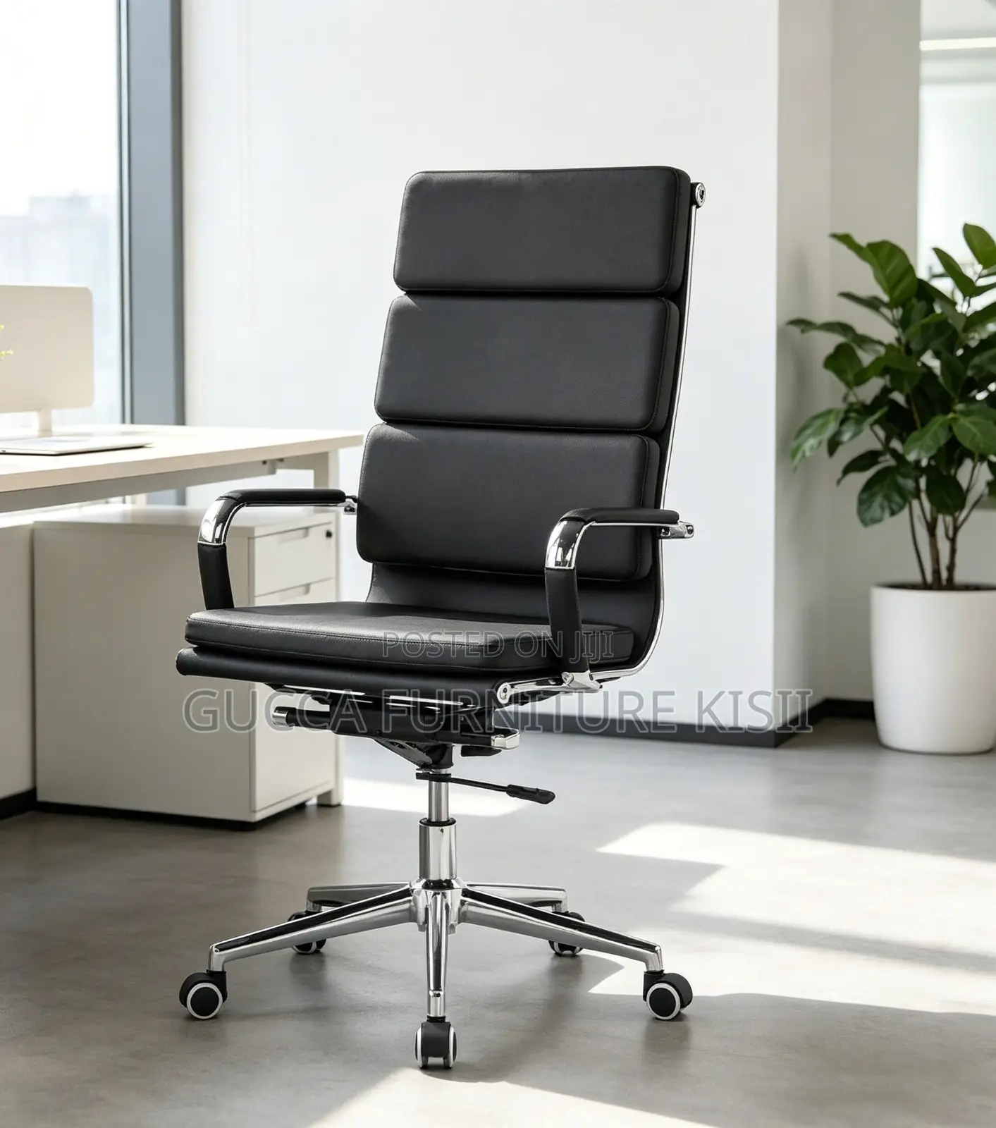 Desk Ergonomic Leather Chair for Office
