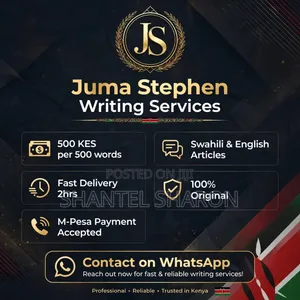 Professional Swahili & English Writing Services