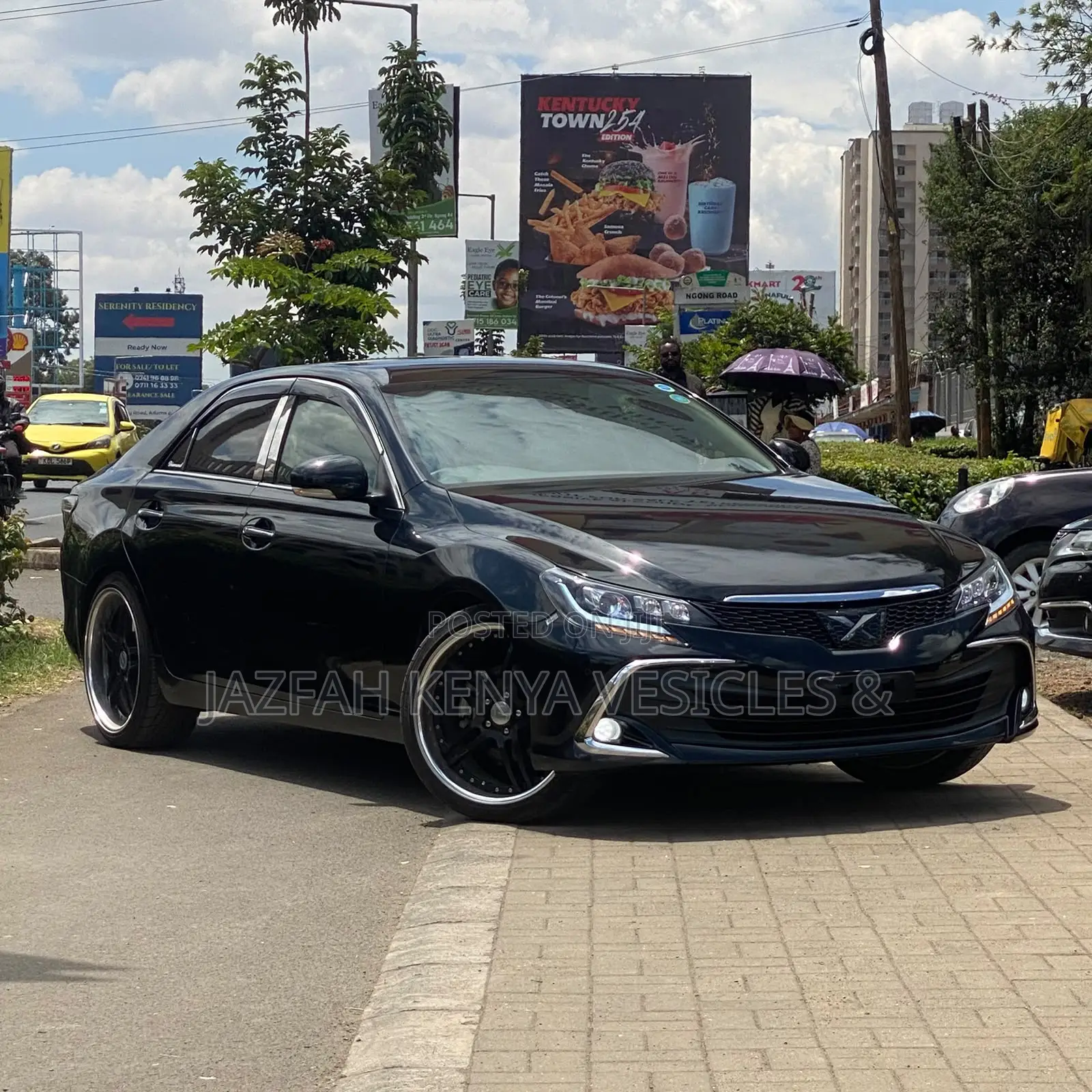 Toyota Mark X 2.5 RWD 2019 Black