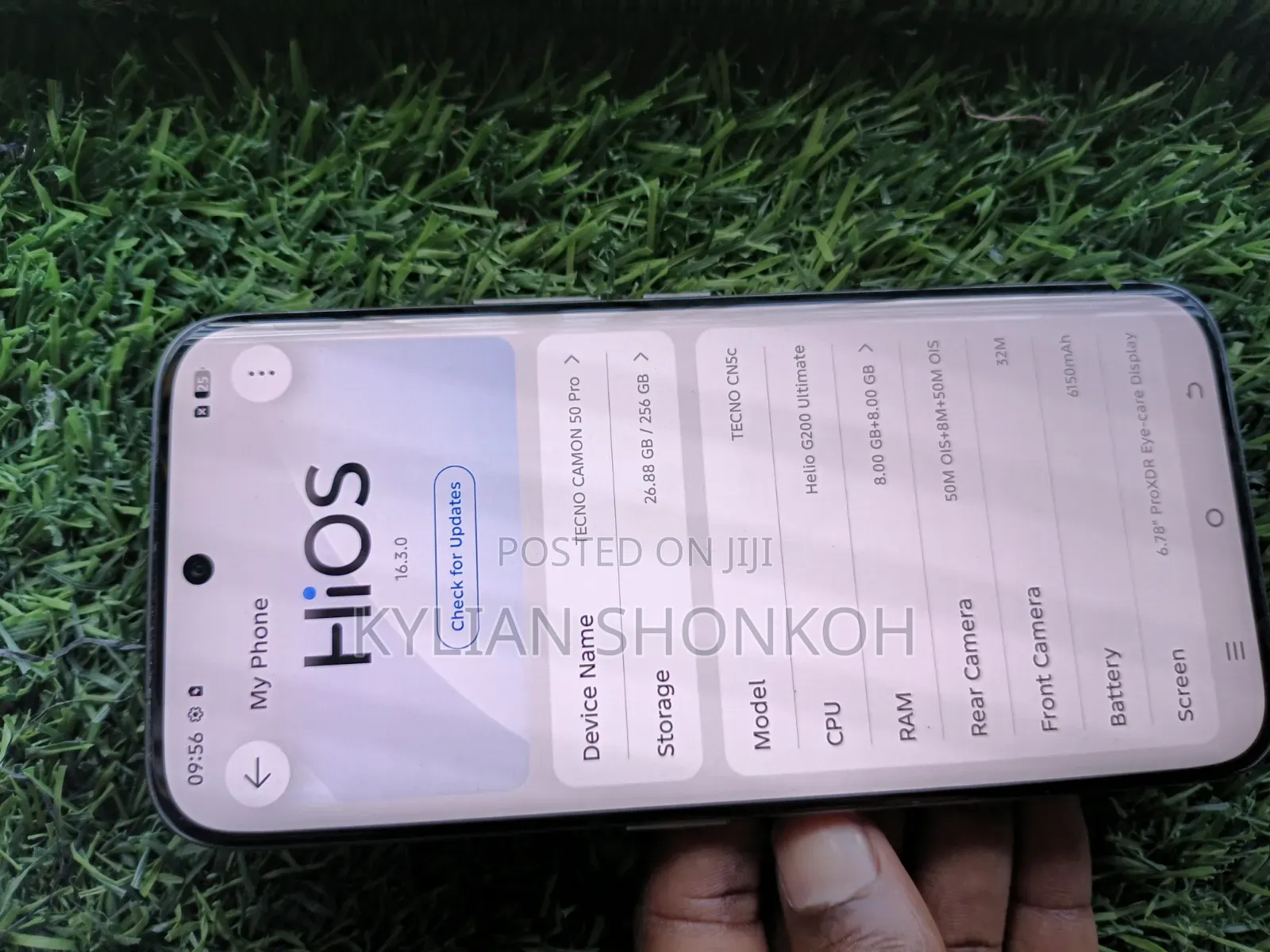Tecno Camon 50 Pro 256 GB Gray