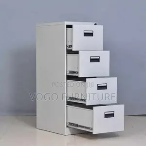 Cabinet; 4-Drawer Office Filing Cabinet