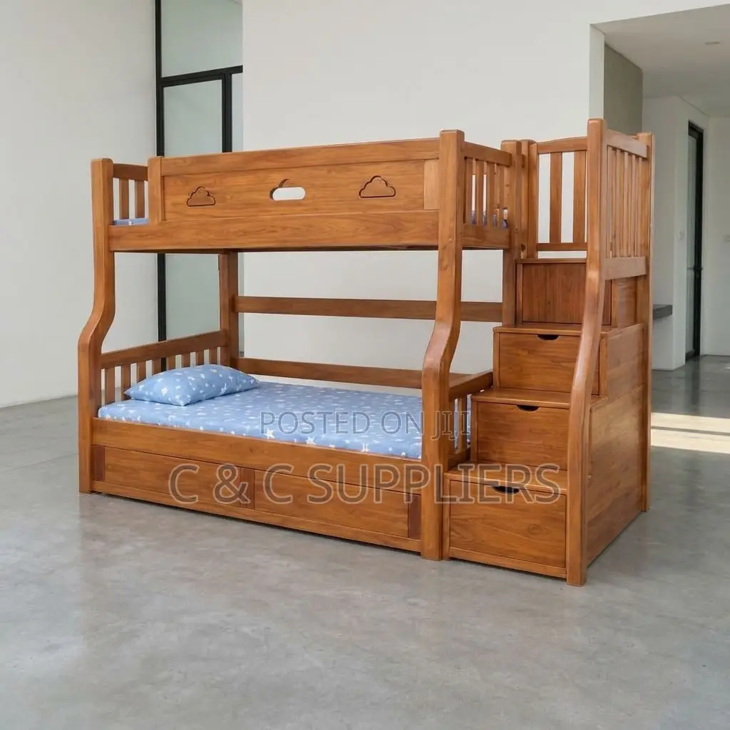 Double Decker Bunk Bed.