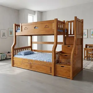 Double Decker Bunk Bed.