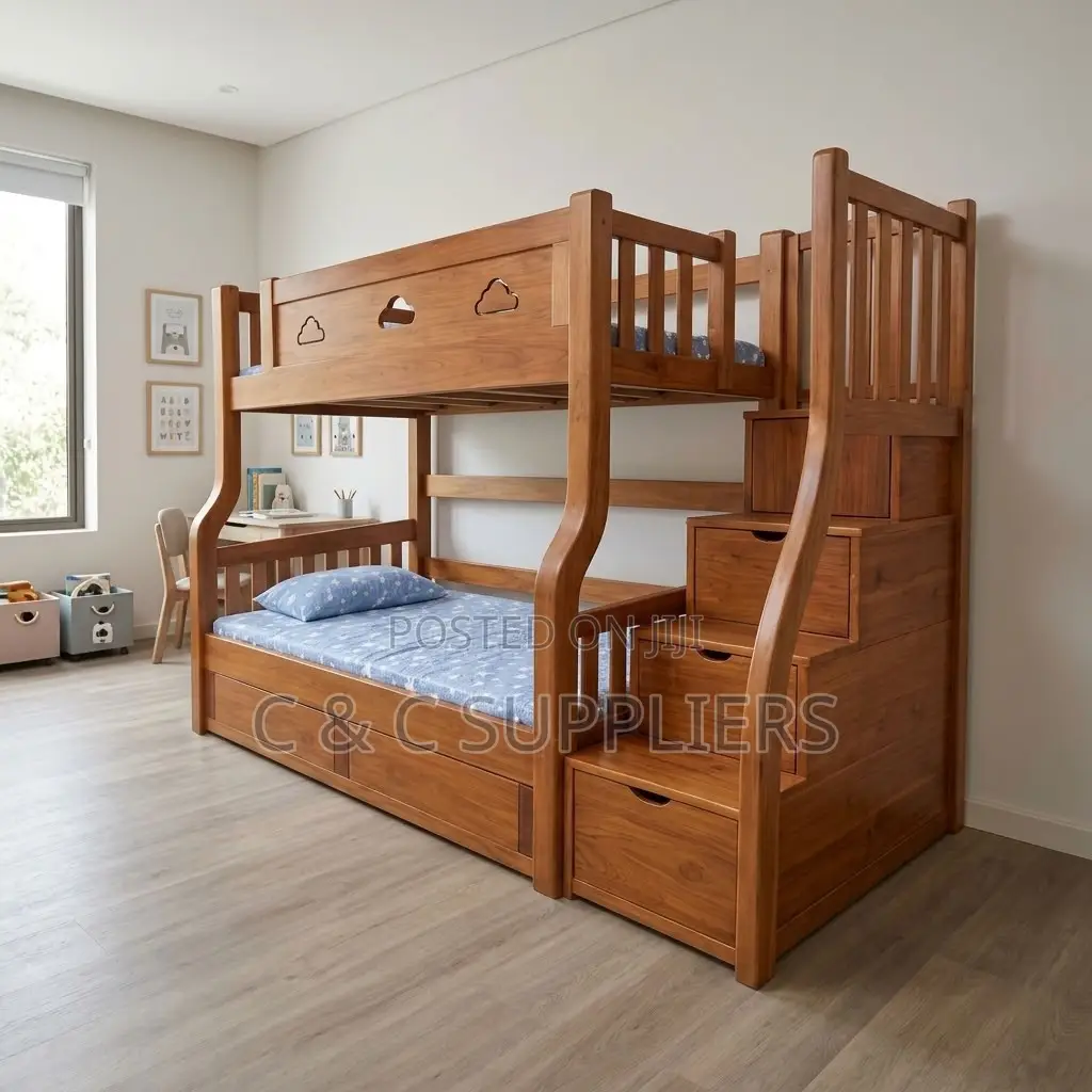Double Decker Bunk Bed.