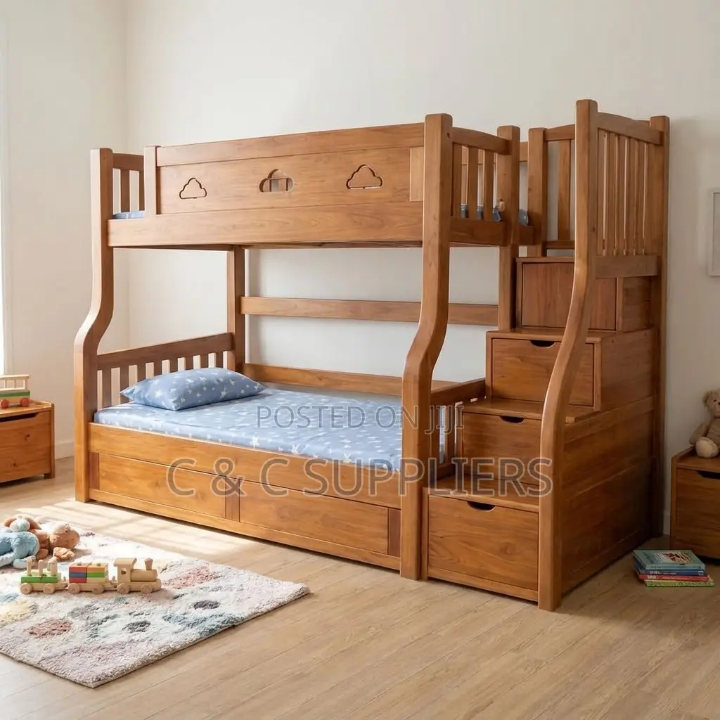 Double Decker Bunk Bed.