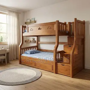 Double Decker Bunk Bed.