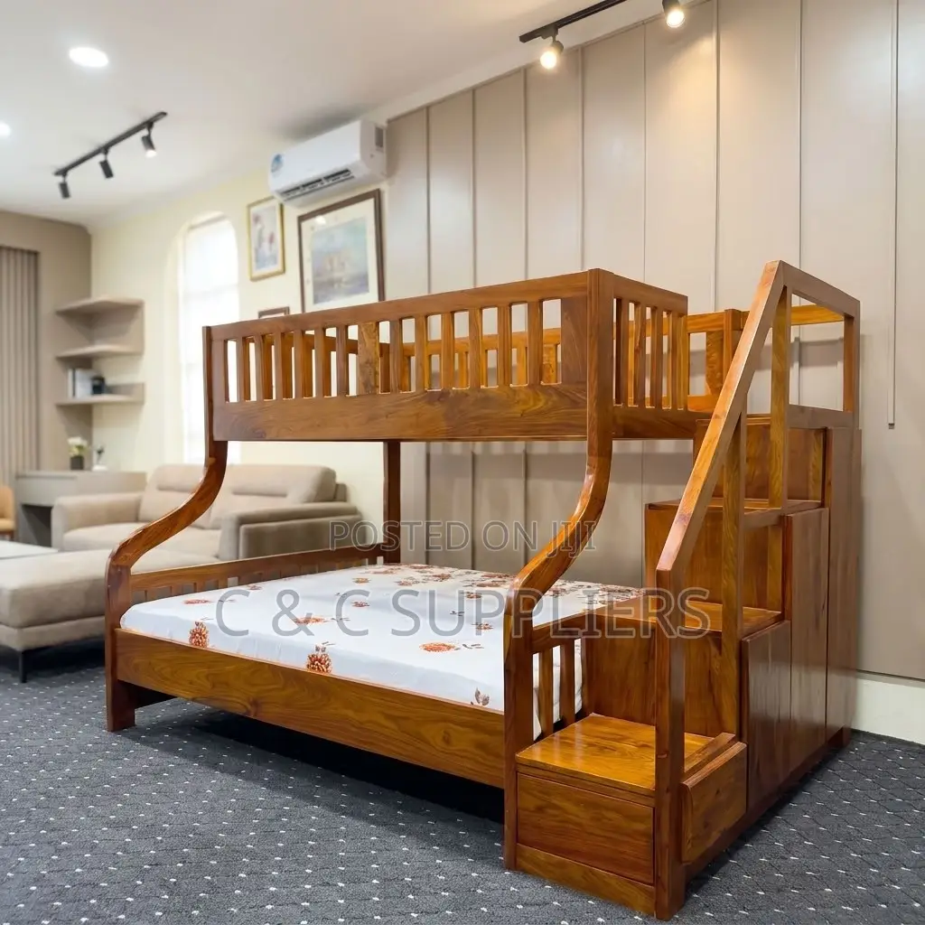 Double Decker Bunk Bed.