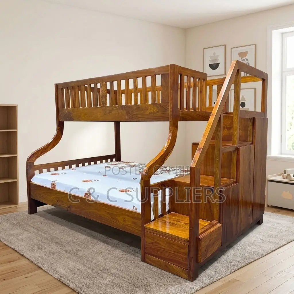 Double Decker Bunk Bed.