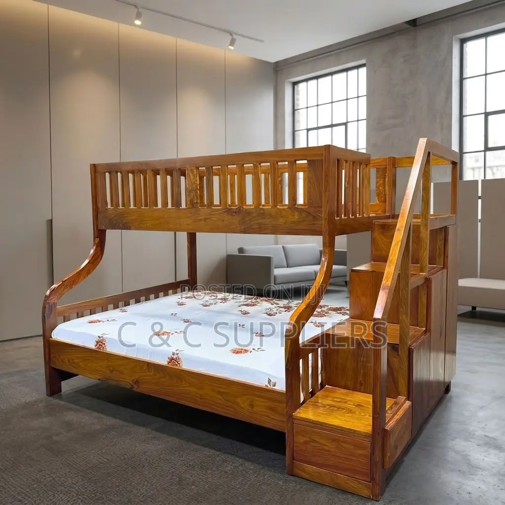 Double Decker Bunk Bed.