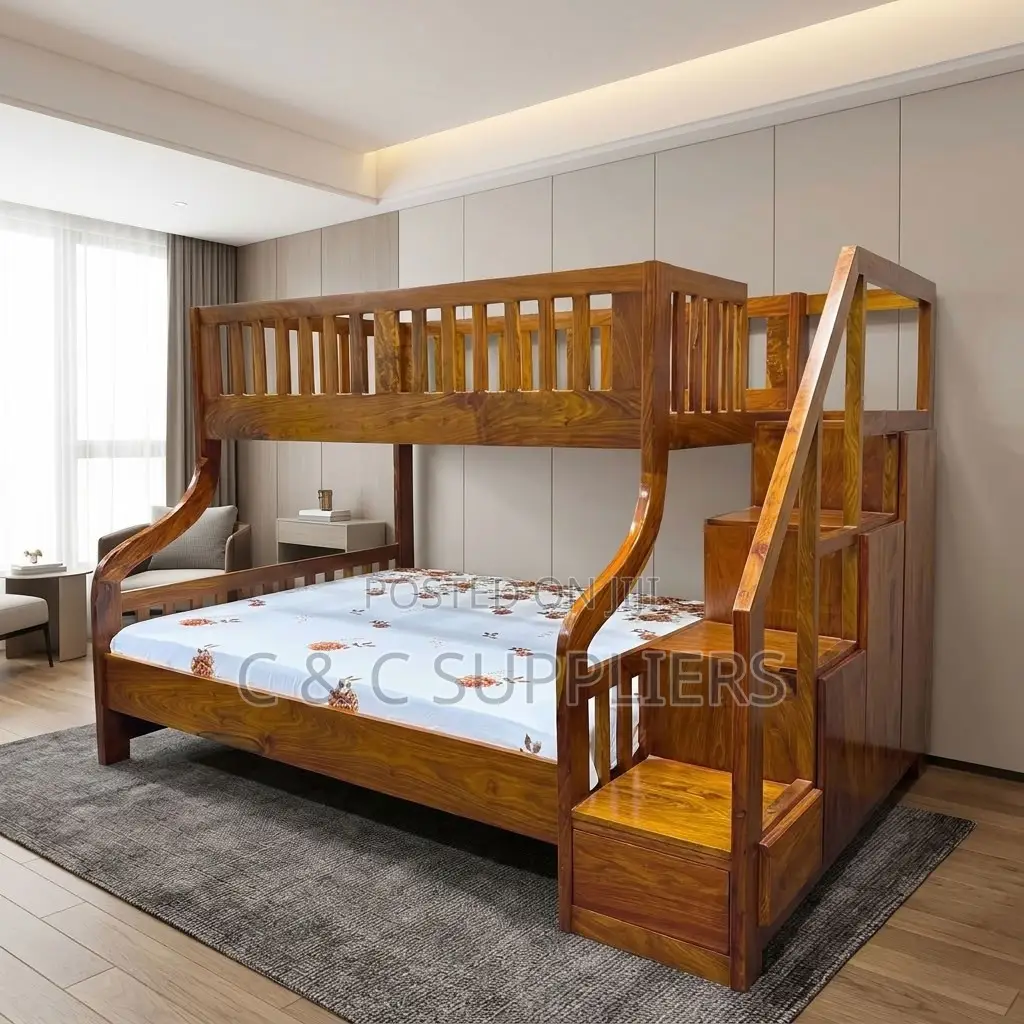 Double Decker Bunk Bed.