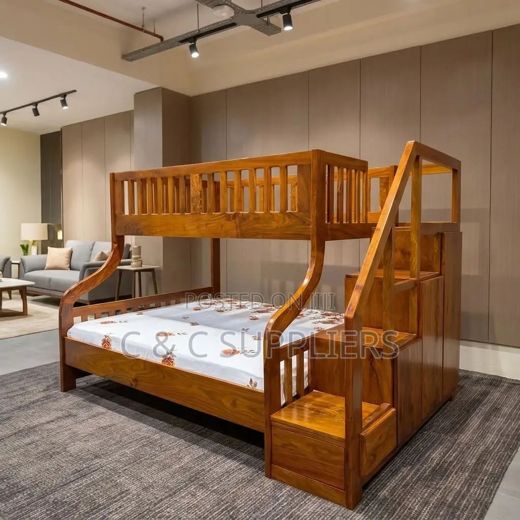 Double Decker Bunk Bed.