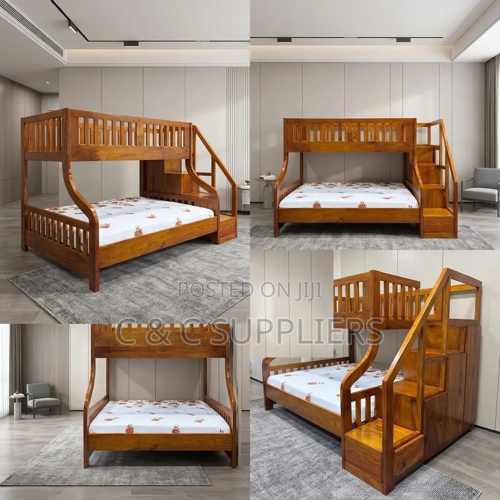 Double Decker Bunk Bed.