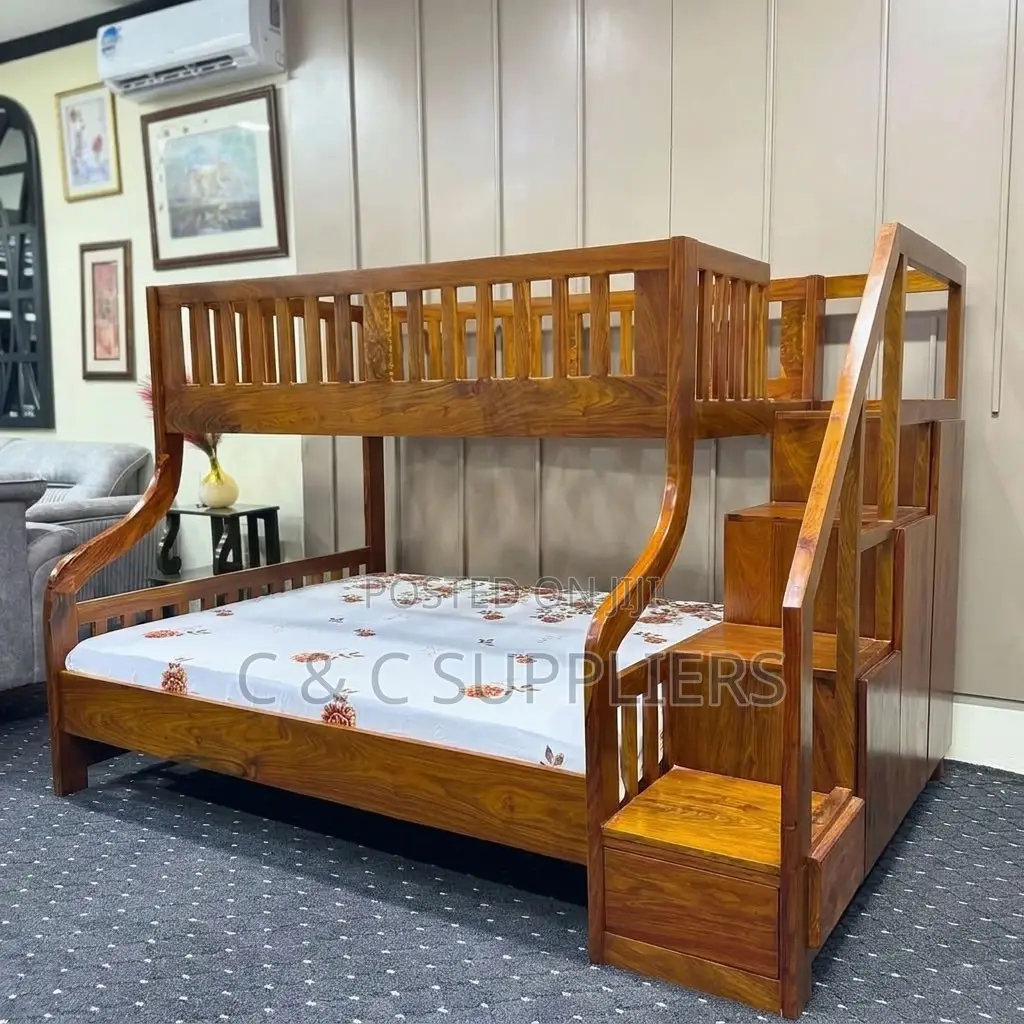Double Decker Bunk Bed.
