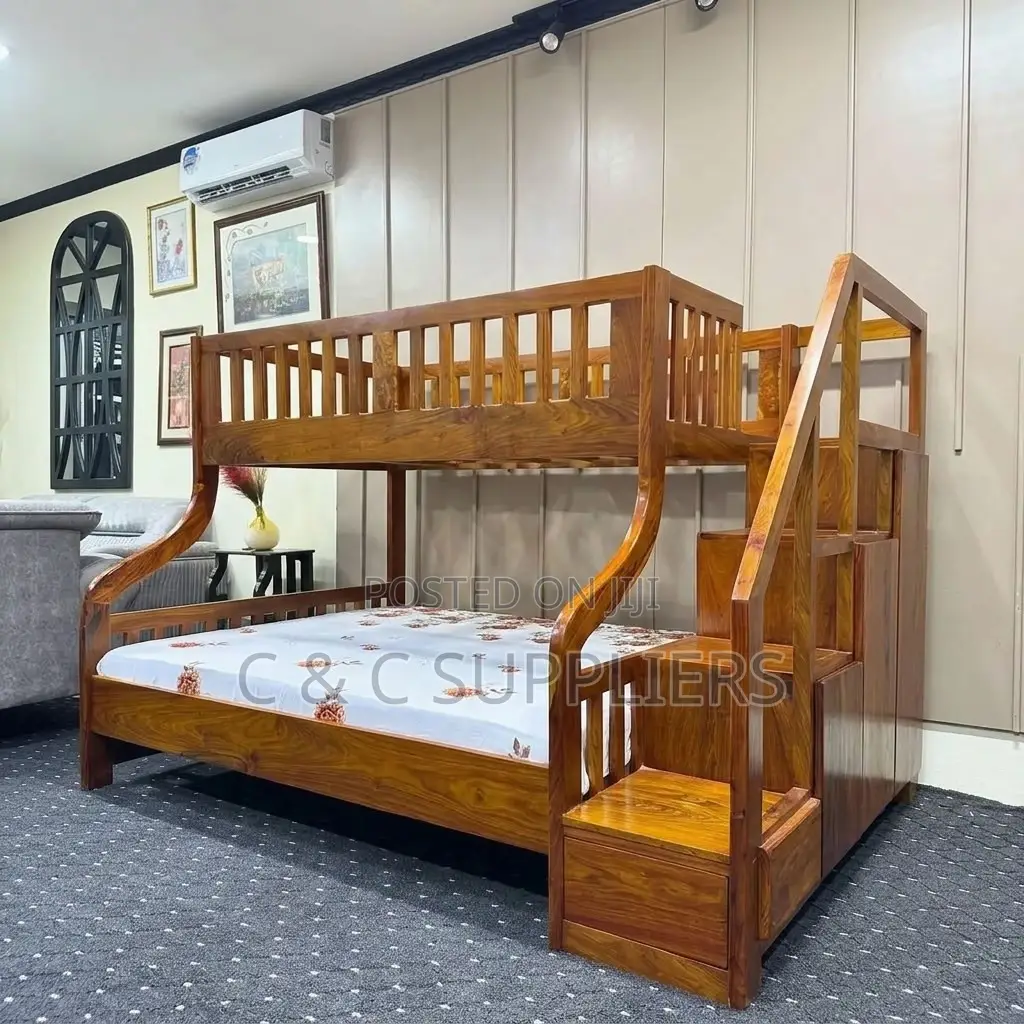 Double Decker Bunk Bed.
