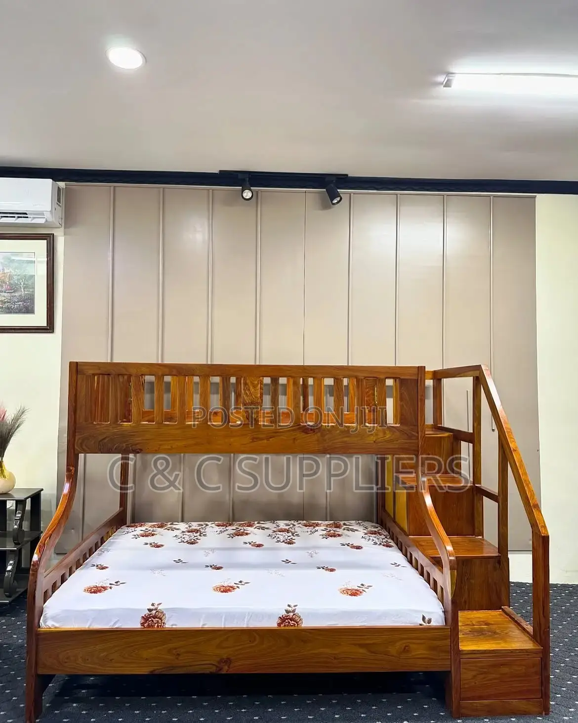 Double Decker Bunk Bed.