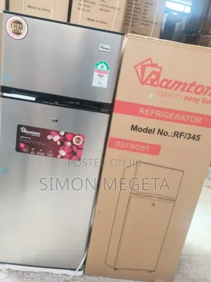 138l Double Door Fridge Ramtons
