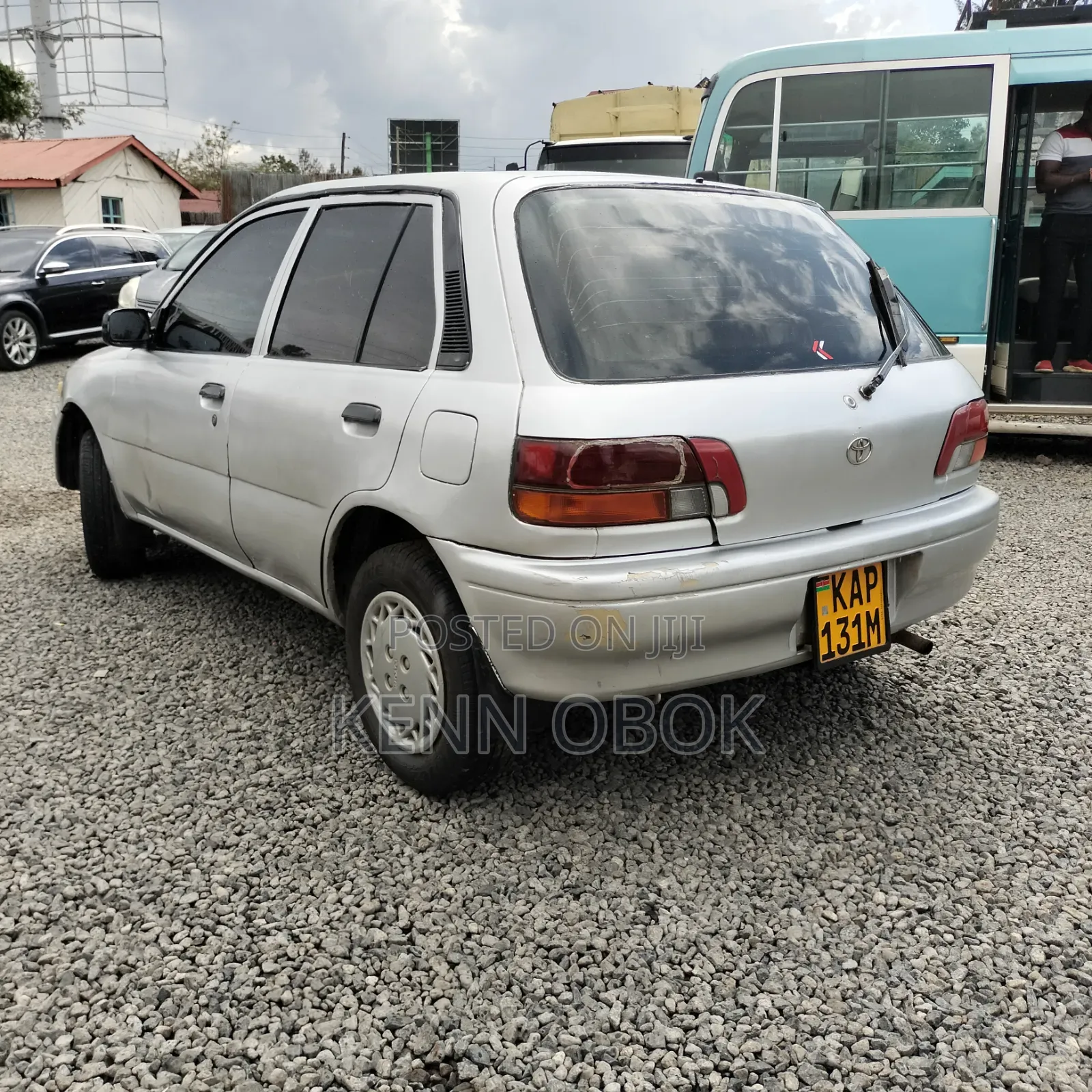 Toyota Starlet Glanza 1995 Silver