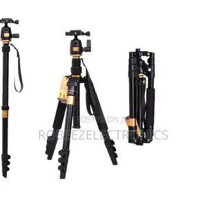 QZSD Q555 Travel Tripod+Monopod With Ball Head and Quick Release Plate
