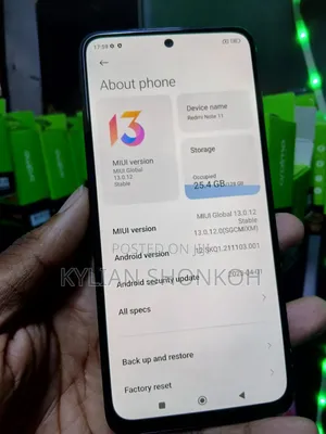 Xiaomi Redmi Note 11 128 GB Black