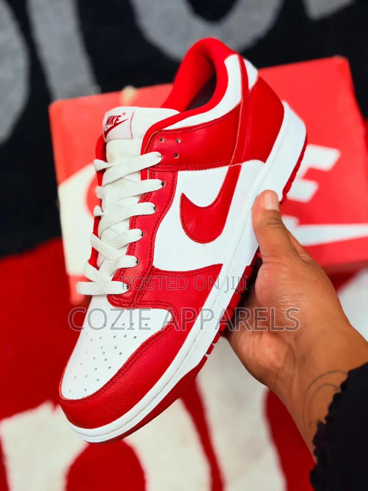 Nike Dunk Low "University Red"