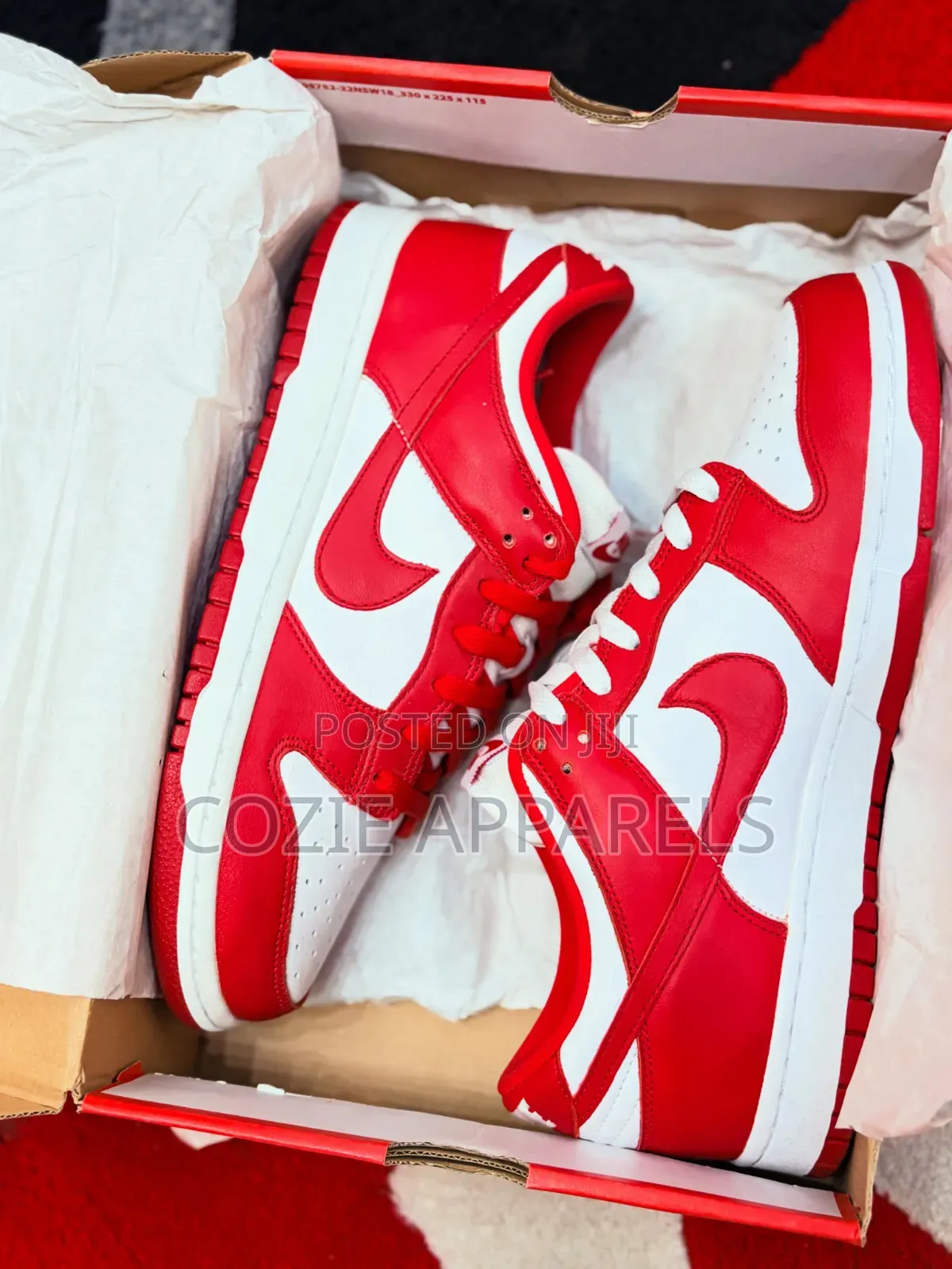 Nike Dunk Low "University Red"