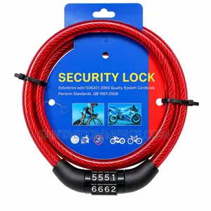 4-Digit Combination Security Cable Lock