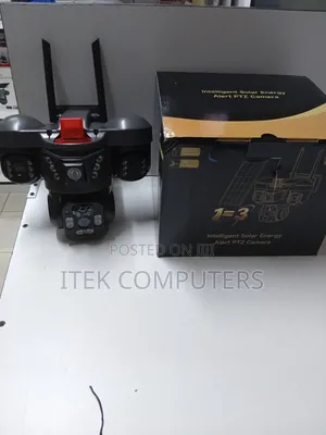 1=3 Lens Solar Security Camera for Rental Property Protection