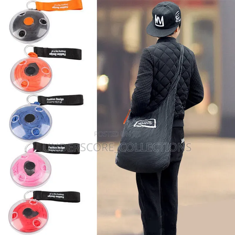 *Durable Reusable Roll Up Shopping Bag