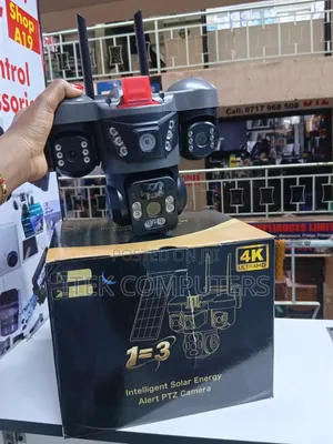 1=3 Intelligent Solar CCTV Camera for Rental Property Monitoring