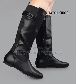 Quality Original Pure Leather Thigh Boots