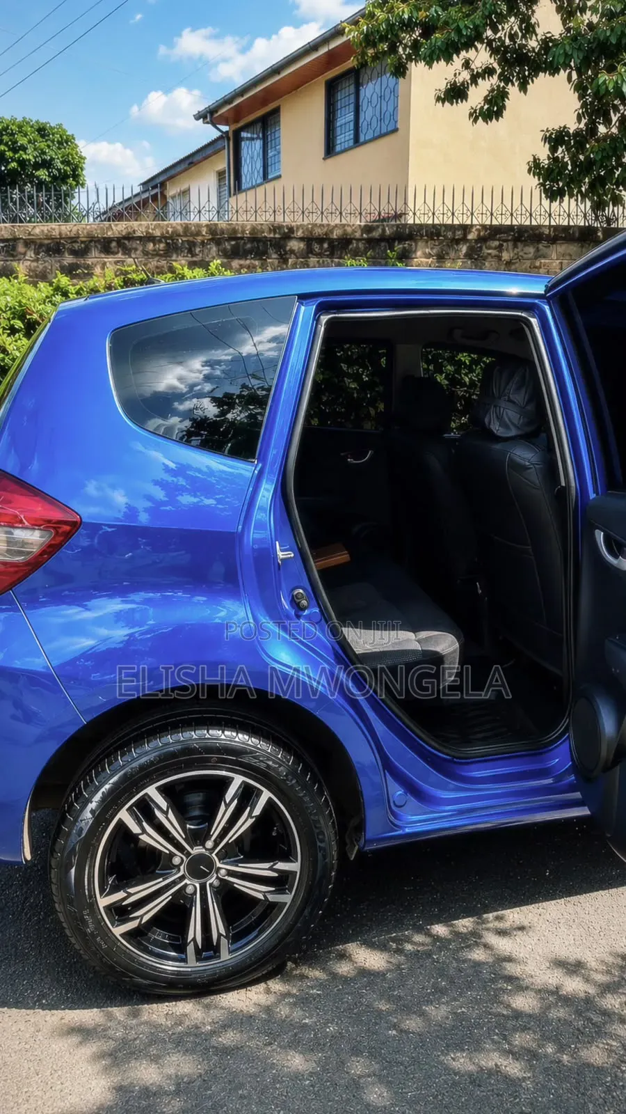 Honda Fit Automatic 2012 Blue