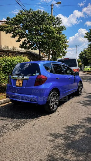 Honda Fit Automatic 2012 Blue
