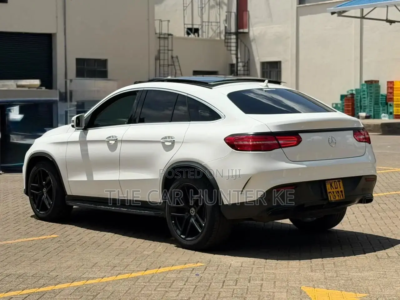 Mercedes-Benz GLE-Class GLE 350d 4MATIC 2018 White