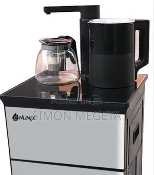 Silver Nunix A1 Bottom-Loading Water Dispenser – Hot & Normal Water