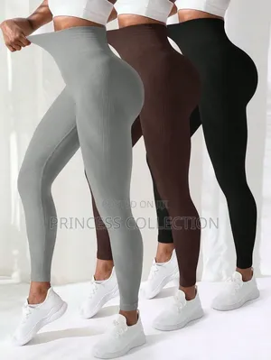 Highwaist Ribbed Cotton Tights /Leggings