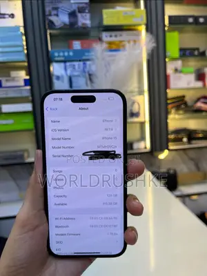 Apple iPhone 15 128 GB Black