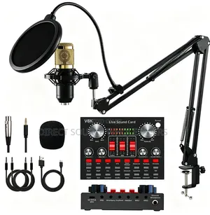 V8K With a BM800 Studio Microphone for YouTube, TikTok & Podcasting