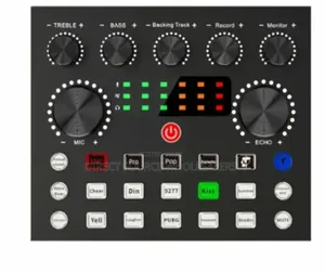 BM800 Condenser Mic & V8K Sound Card for TikTok and YouTube