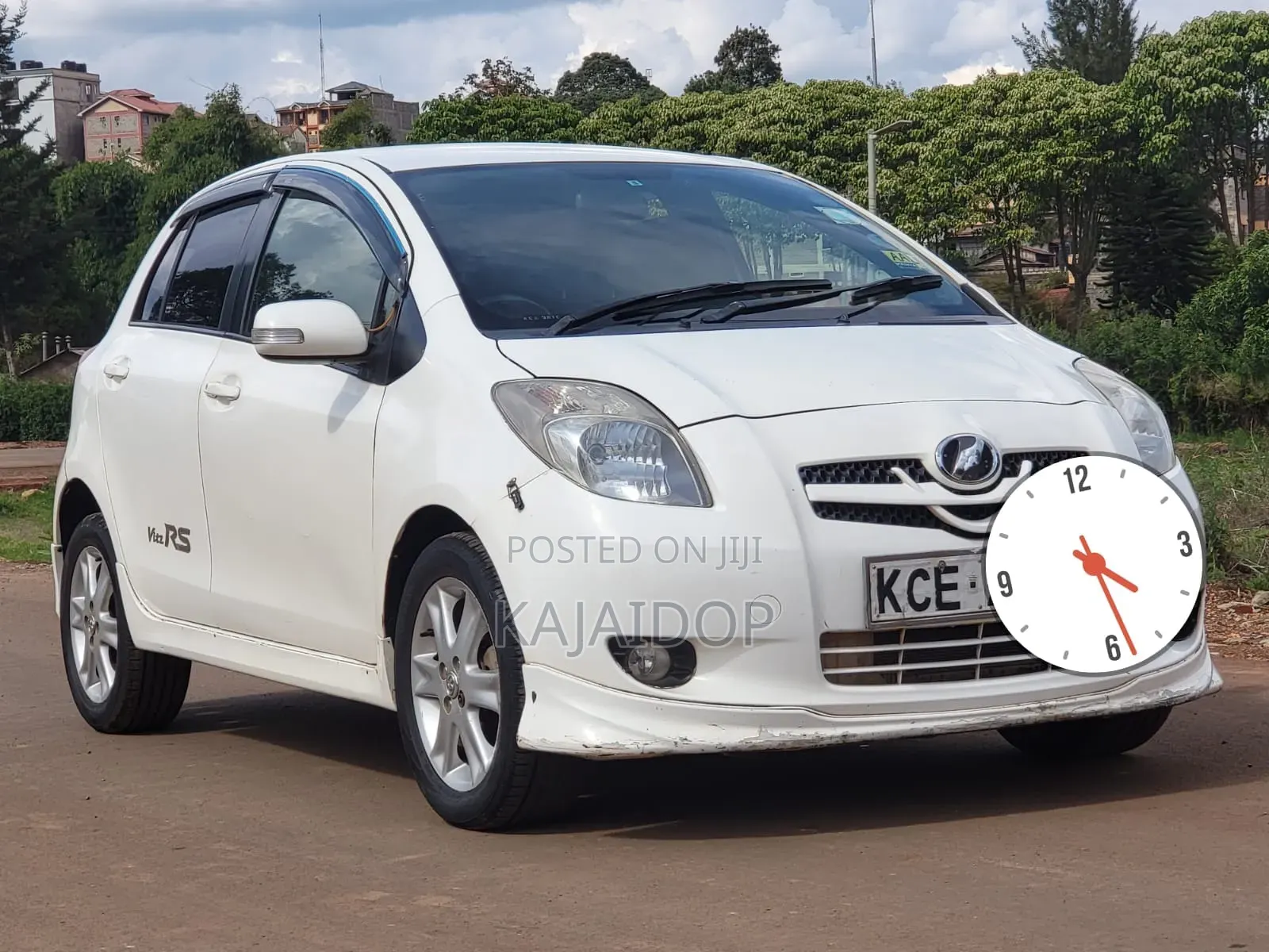 Toyota Vitz 2008 White