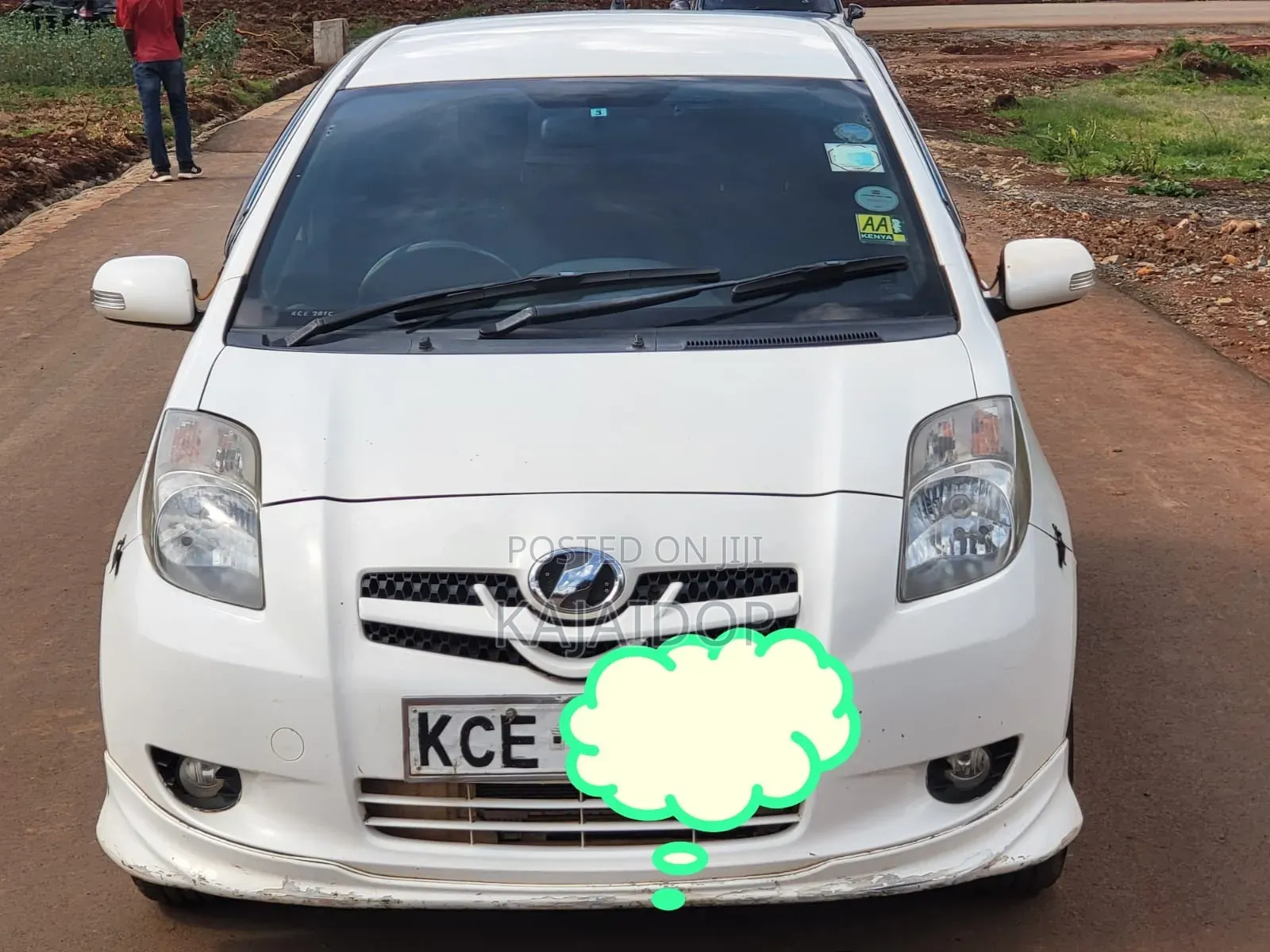 Toyota Vitz 2008 White