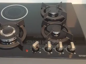 Bolesi Hob 3 Gas Burners +1 Infrared Electric With Gas Sensor