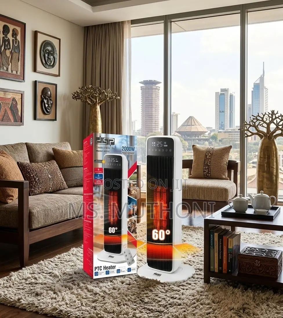 DSP Ceramic Tower PTC Heater –( 2000W ) With Oscillation