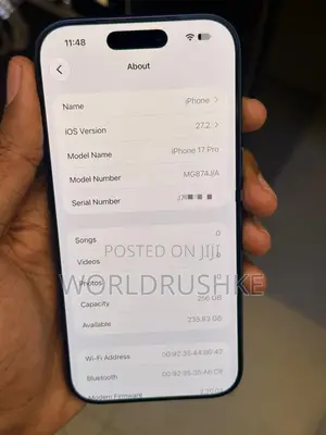 Apple iPhone 17 Pro 256 GB Blue