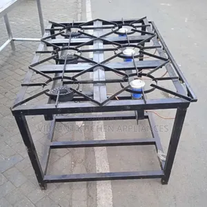 6 Burner Mild Steel Gas Cooker