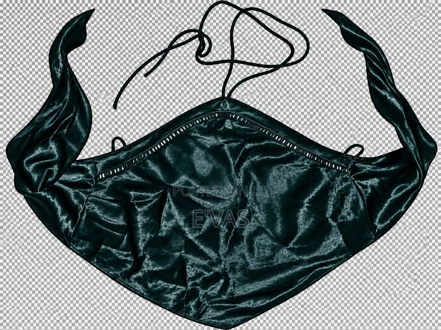 Black Satin Top