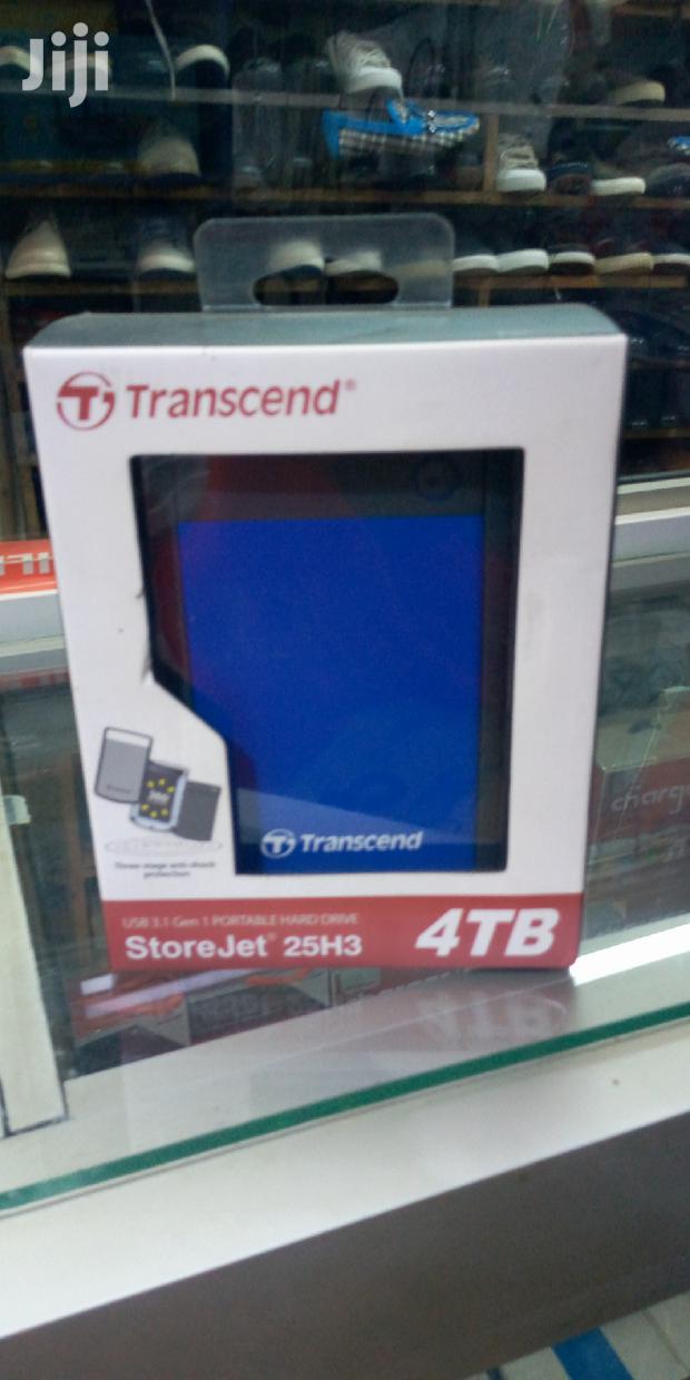 4TB Transcend Hard Drive.