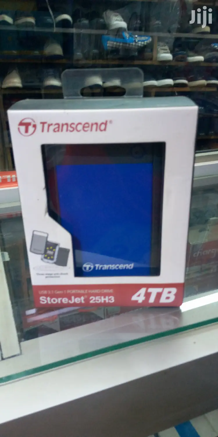 4TB Transcend Hard Drive.