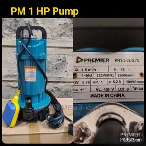 Premier Water Pump 1hp