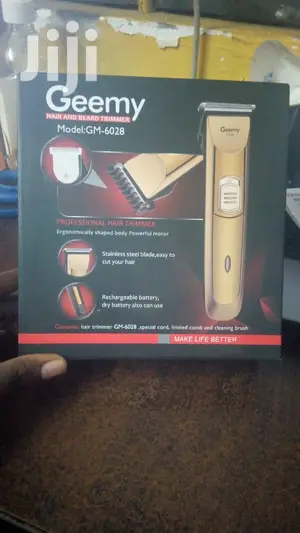 Geemy Beard Trimmer Shape Body Powerful Motor